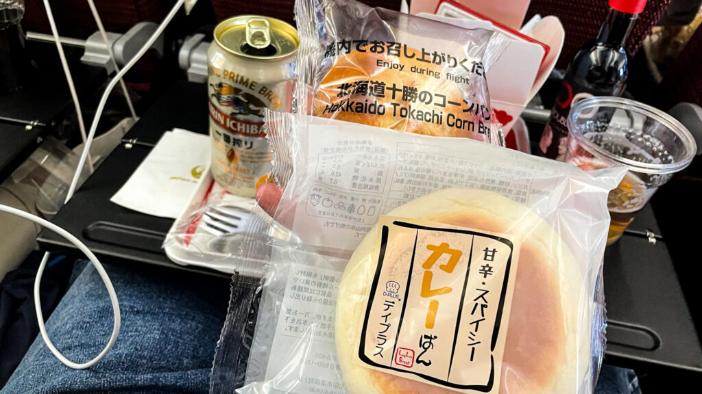 JAL-機内食とアルコール②